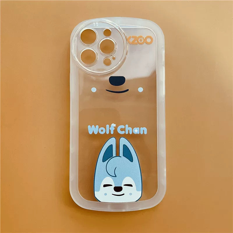 SKZ Soft Transparent Phone Case