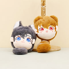 Cartoon Game Plush Toy Keychain Pendant