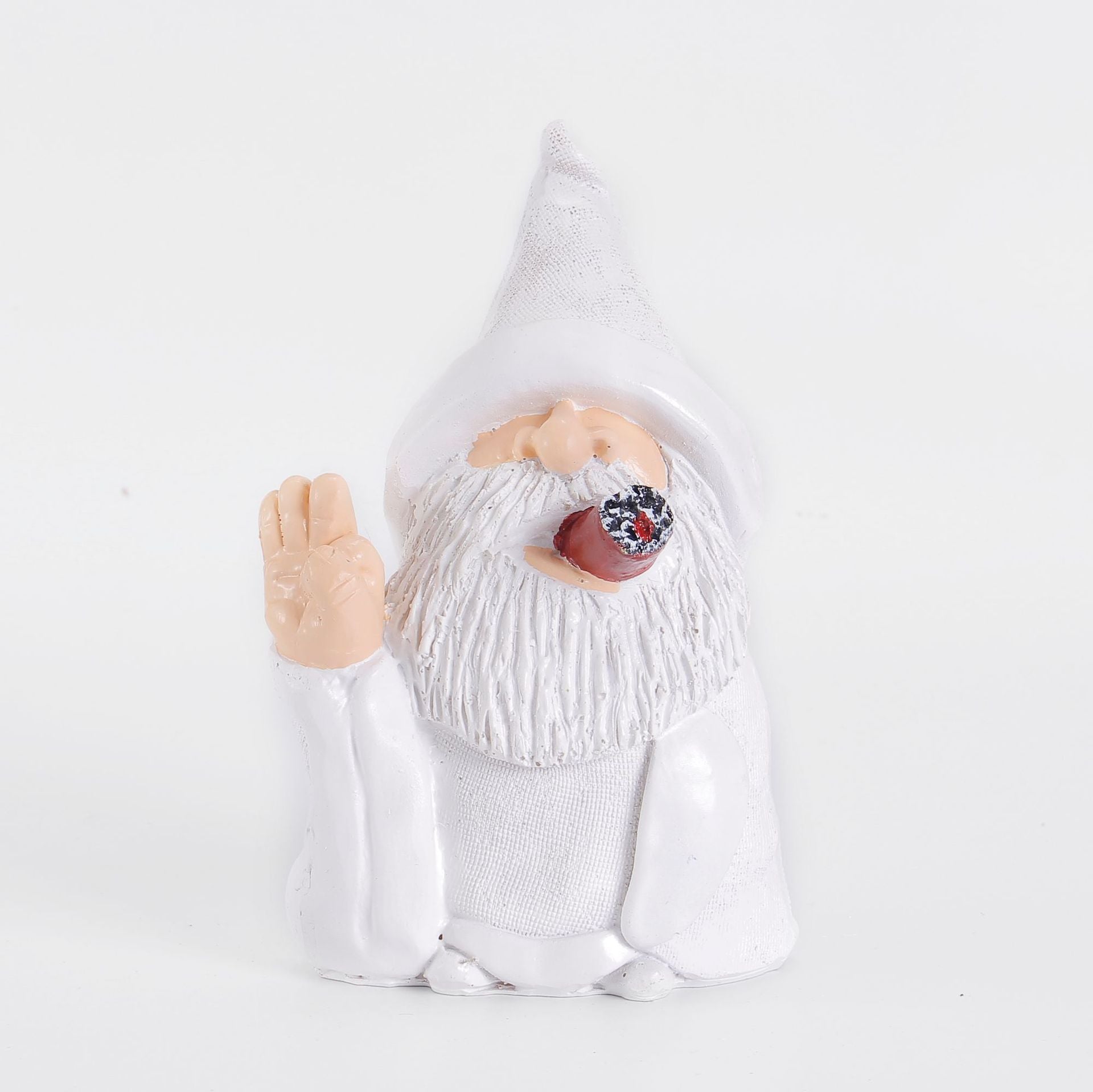 Smoking Middle Finger Gnome