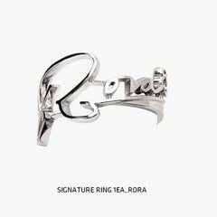 KPOP Girl Group Signature Ring