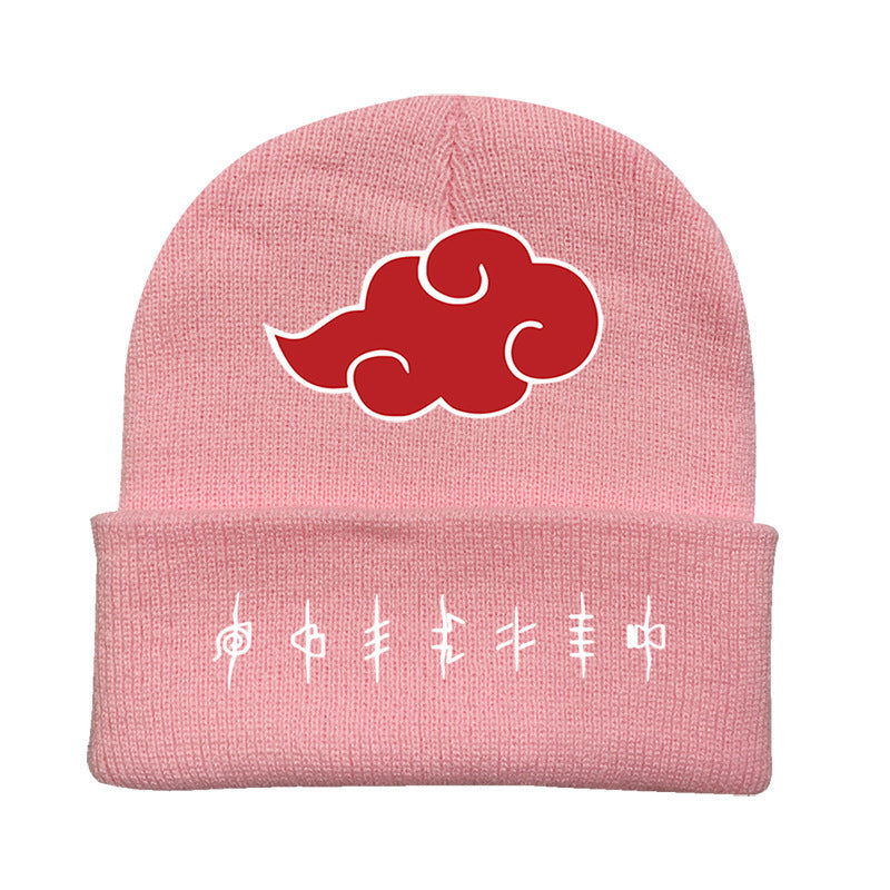 Versatile Anime Print Knitted Hat