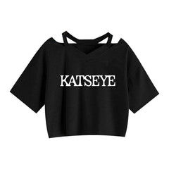 KATSEYE Group Printed Women's Cropped Top
