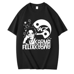 Kpop Karma Graphic Print Short Sleeve T-Shirt