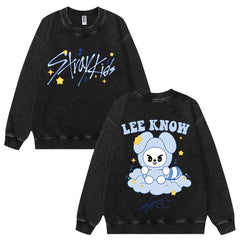 Vintage SKZ Doll Crew Neck Wash Sweatshirt