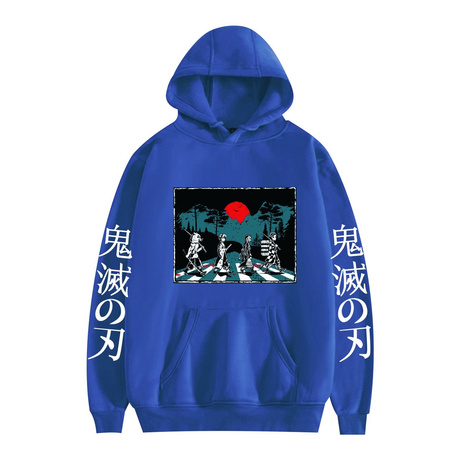 Unisex Anime Printed Leisure Sports Hoodie