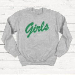 Friends 90s TV Show Monica and Rachel Girls Red Letter Sweatshirt