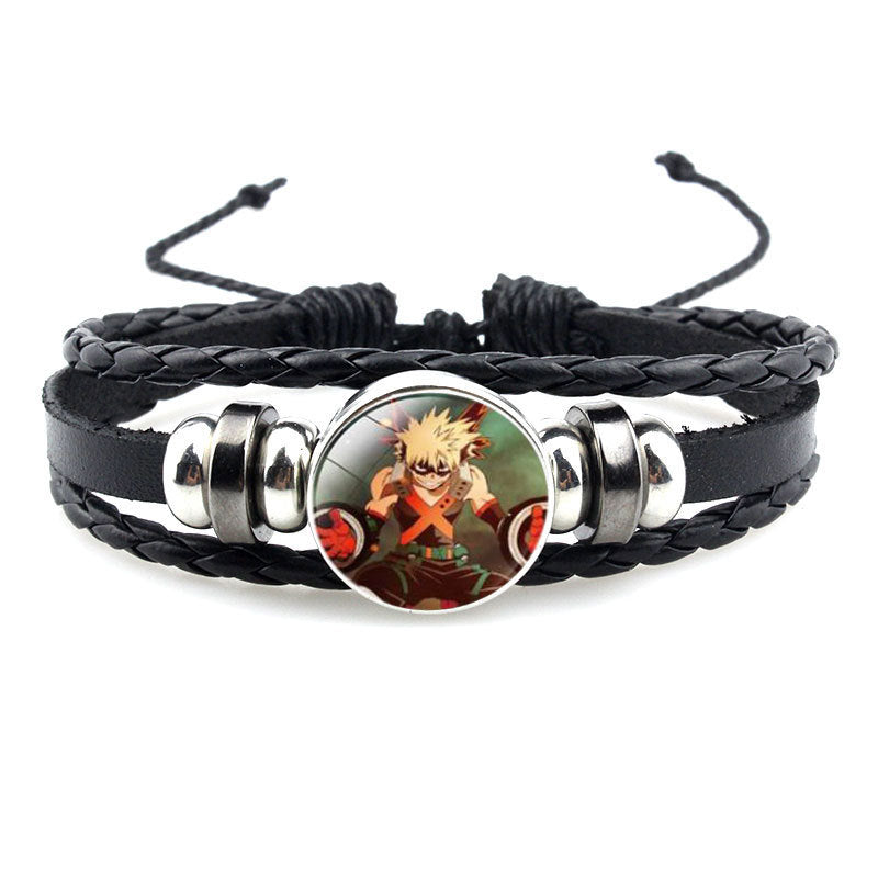 Trendy Anime Adjustable Rope Bracelet