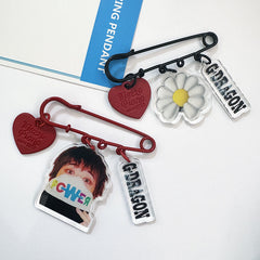 GD [Übermensch] Acrylic Brooch Pin