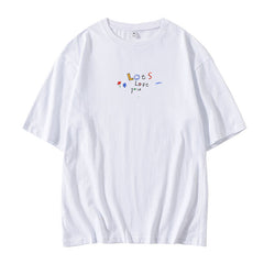 Wendy NingNing Cotton Versatile T-shirt