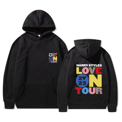 Unisex Love on Tour Printed Loose Pullover Hoodie