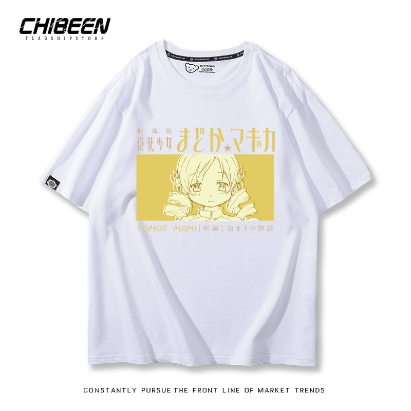 Women's Anime Print Half Sleeve T-shirt