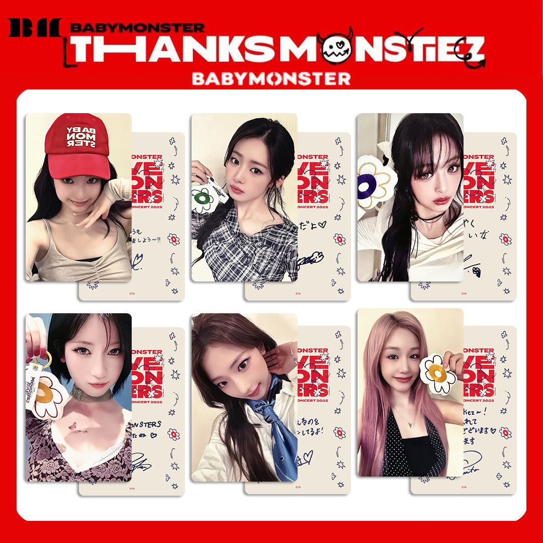 THANKS MONSTIEZ Photocard 6pcs