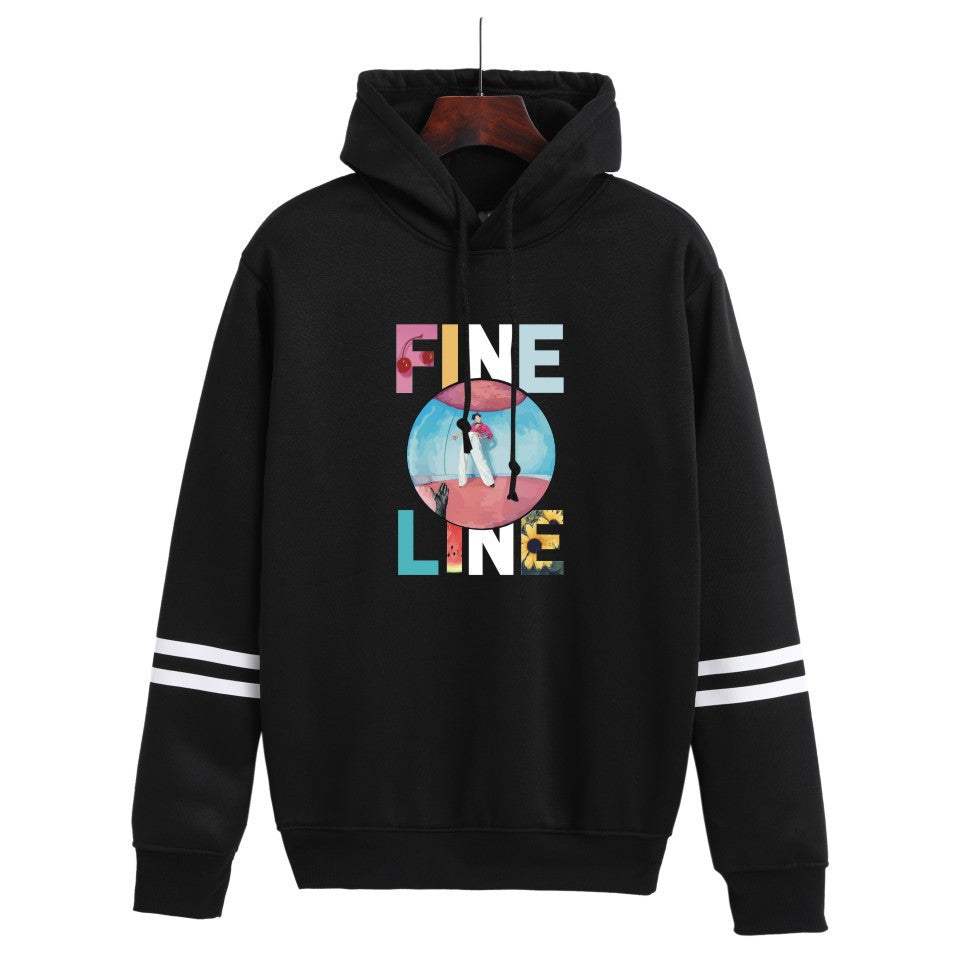 Unisex Casual Harry FINE LINE Loose Hoodie