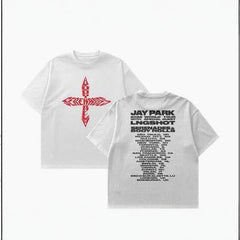 JAY PARK TOUR Cotton Short Sleeve Tee