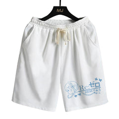 Casual Rem Anime Cos Summer Shorts