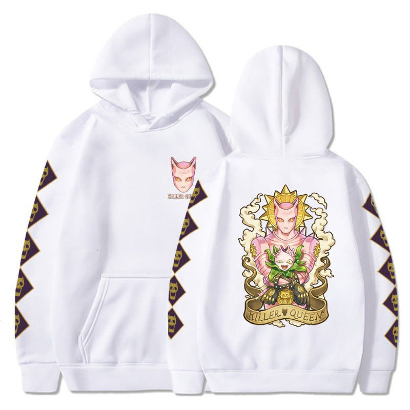 Trendy Unisex Jojo Graphic Print Hoodie