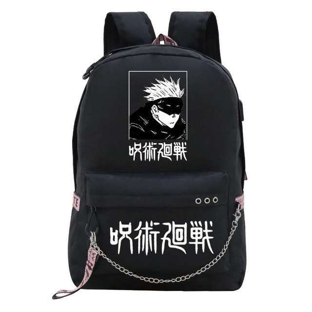 Trendy Anime Print Large Capacity Backpack