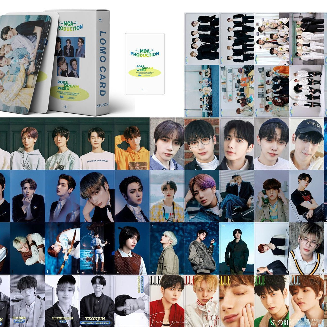 Kpop 55 Pcs LOMO Photocards