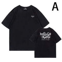 KPOP DOORS Printed Short-sleeved T-shirt