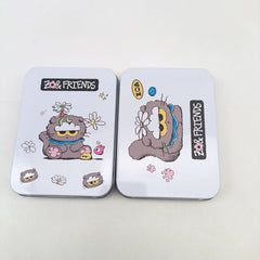 GD Cat Cartoon Iron Storage Box