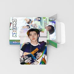 30pcs EN Season's Greetings Holographic Photocard