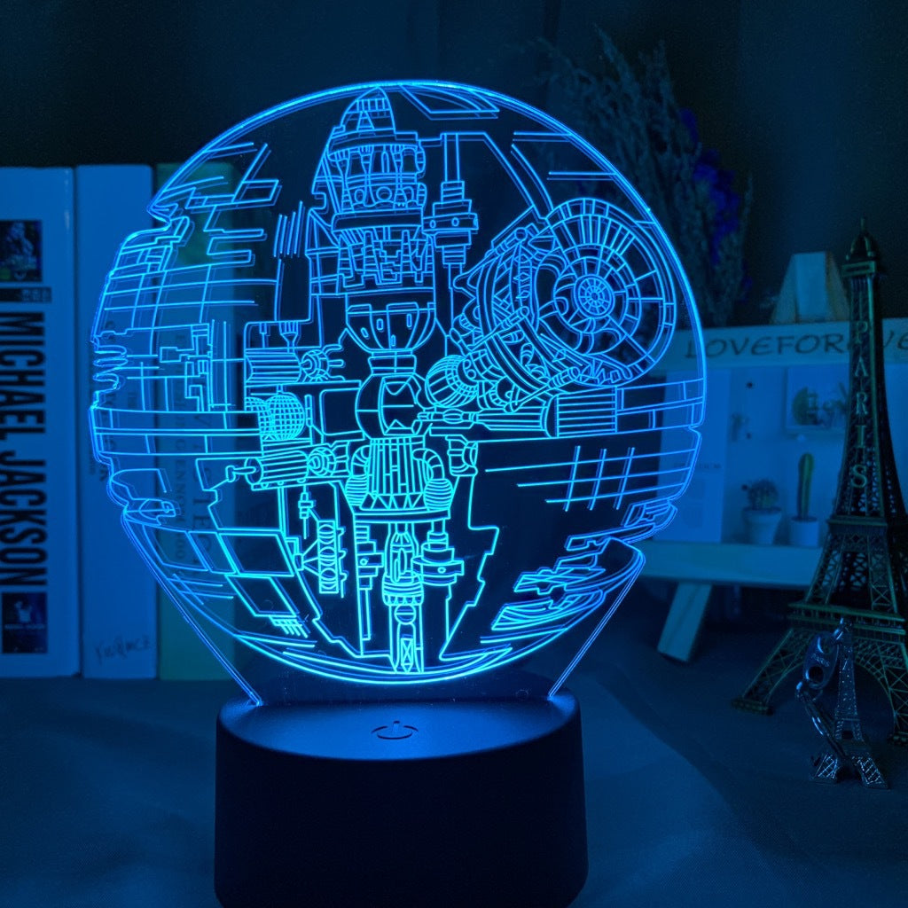Colorful Comic 3D Night Light