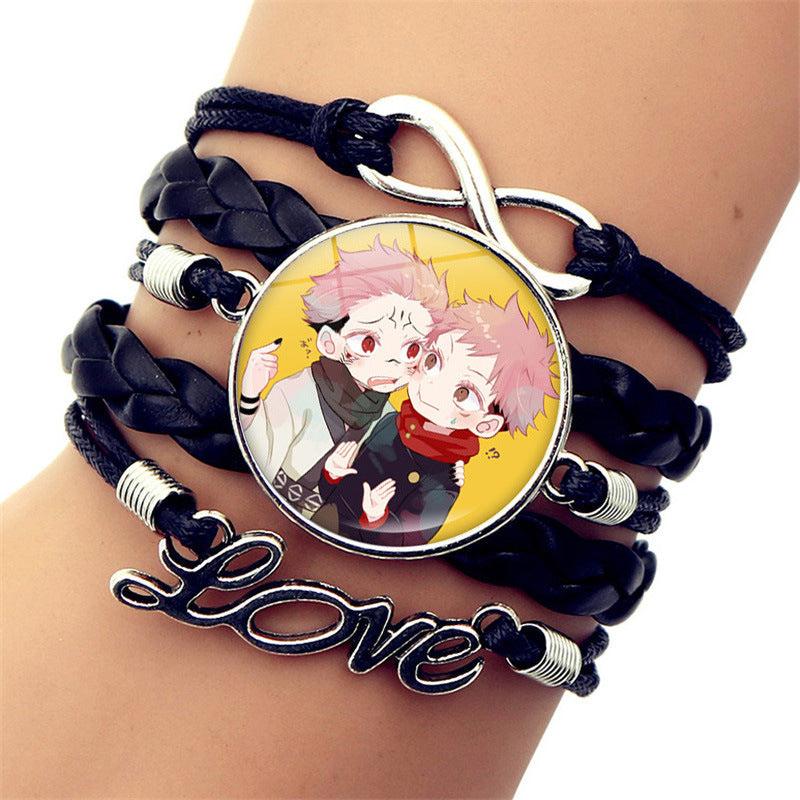 Casual Anime Weaving Multi-layer Bracelet