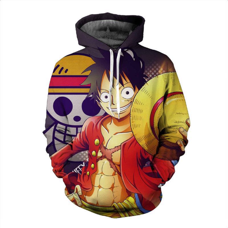 Unisex Cool Digital Printed Cosplay Anime Hoodie