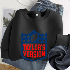 Casual Taylor's Version Crew Neck Sweatshirt