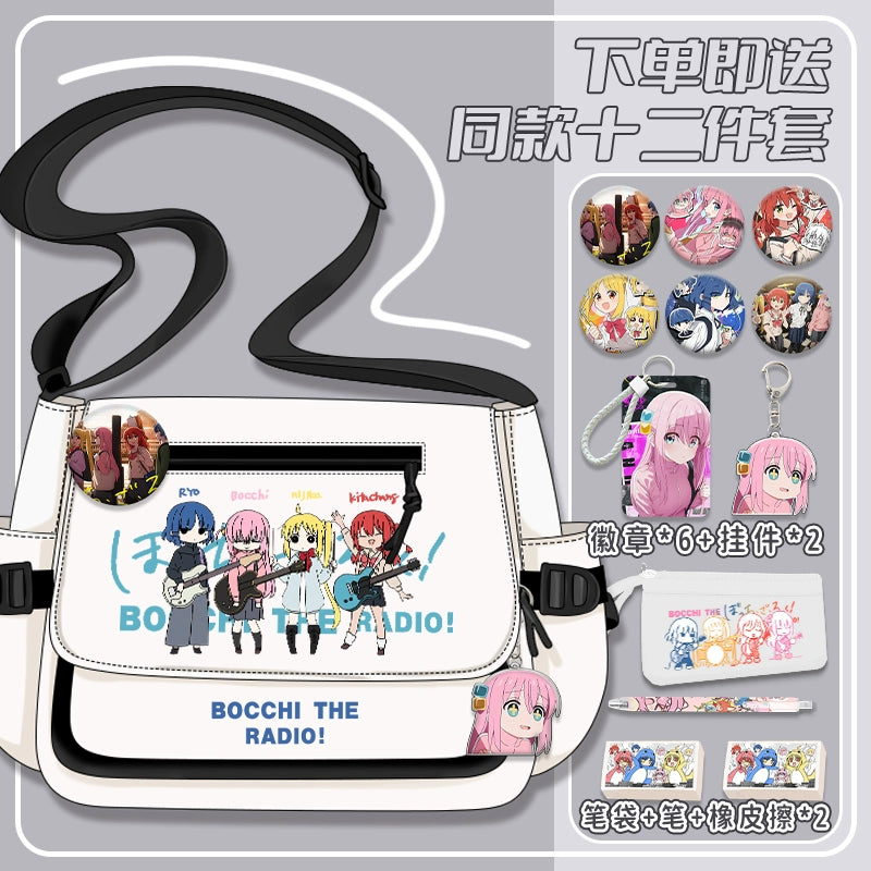 Cute Anime Crossbody Shoulder Backpack