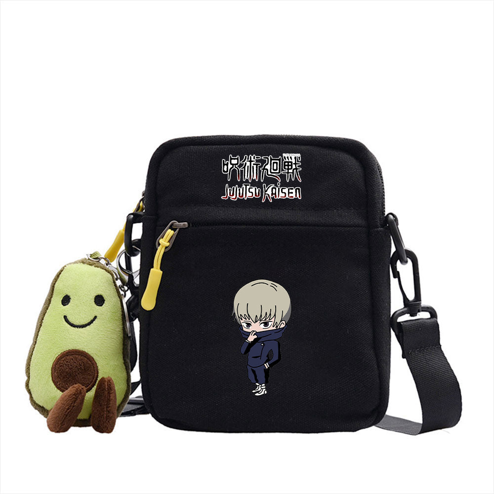 Casual Cartoon Anime Canvas Shoulder Bag