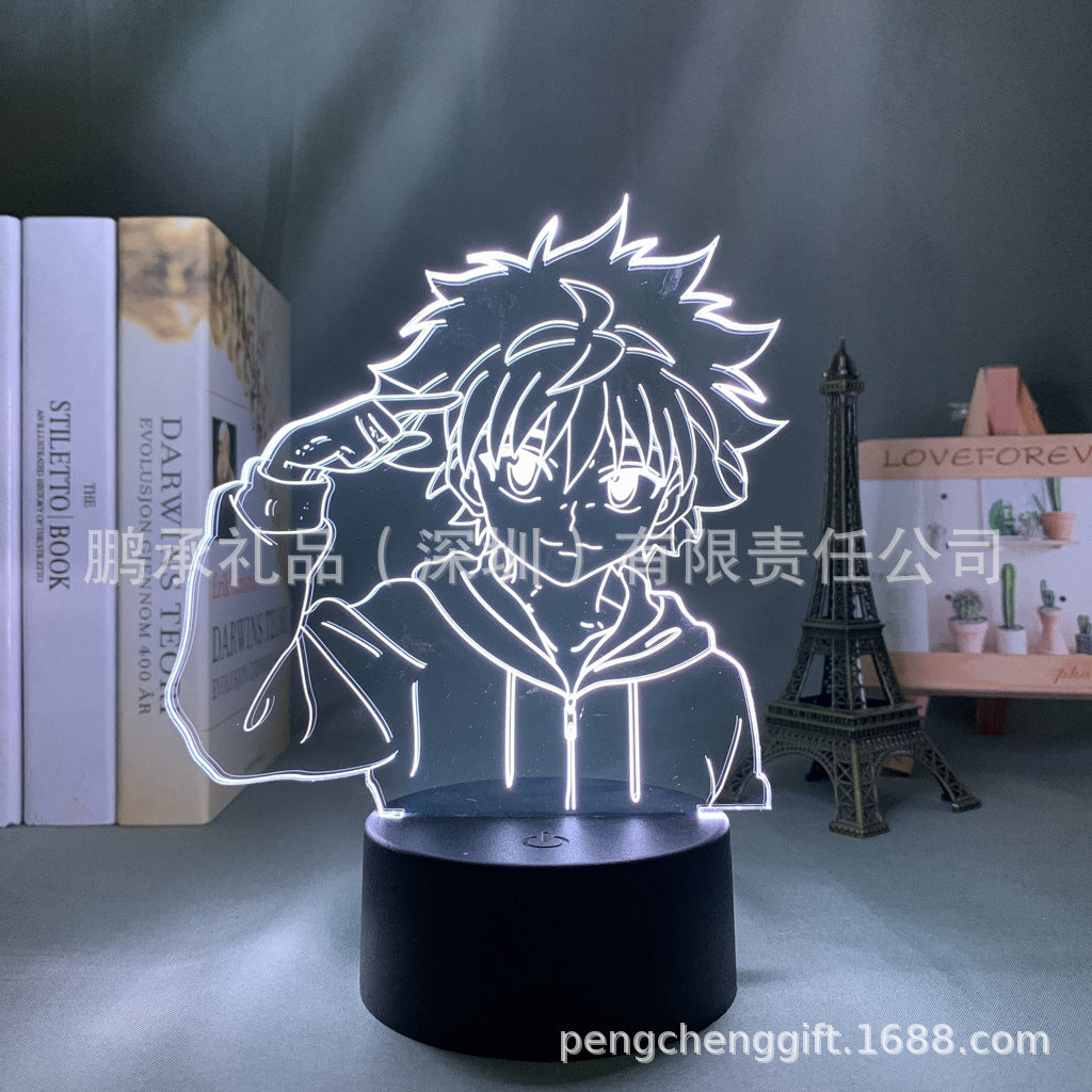 Colorful Anime Touch Remote Night Light