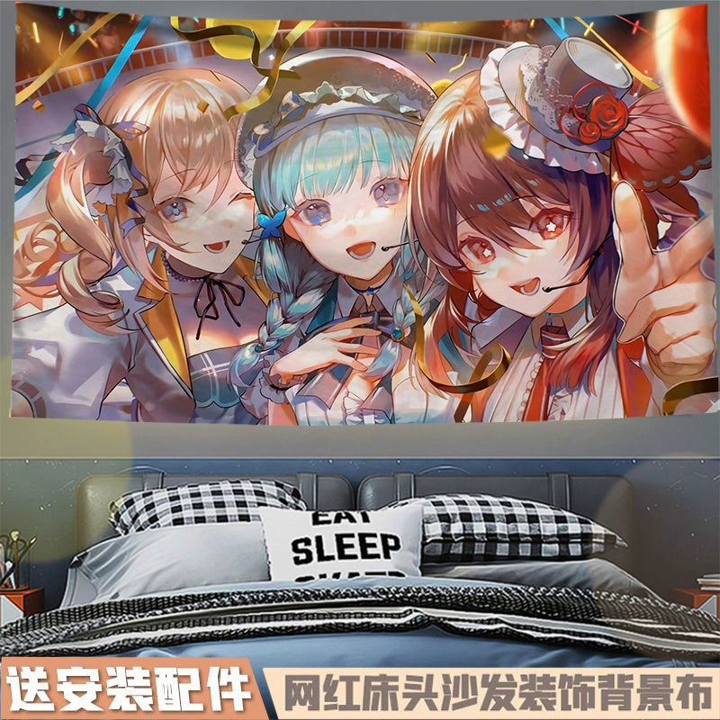 Game Family Photo Hanging Tapestry Decoration