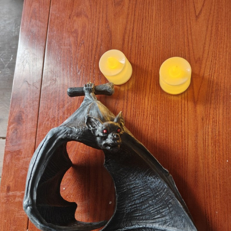Gothic Bat Candle Holder