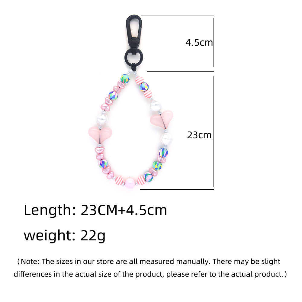 Baroque Pearl Keychain Pendant