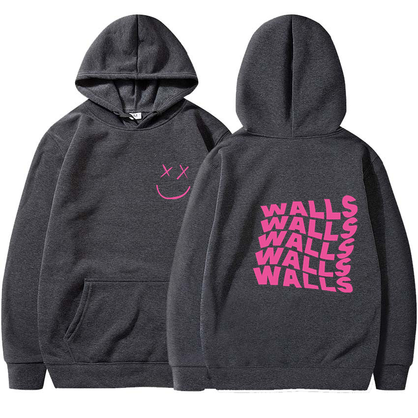 Unisex Louis Walls Printed Casual Hoodie