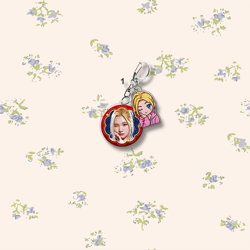 JUUN JIWOO A-NA Pendant Bag Keychain