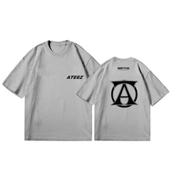 Unisex Kpop Logo Short-sleeved T-shirt