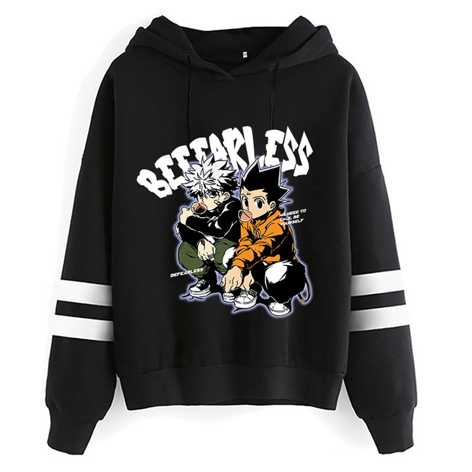 Unisex Trendy Anime Casual Loose Pullover Hoodie