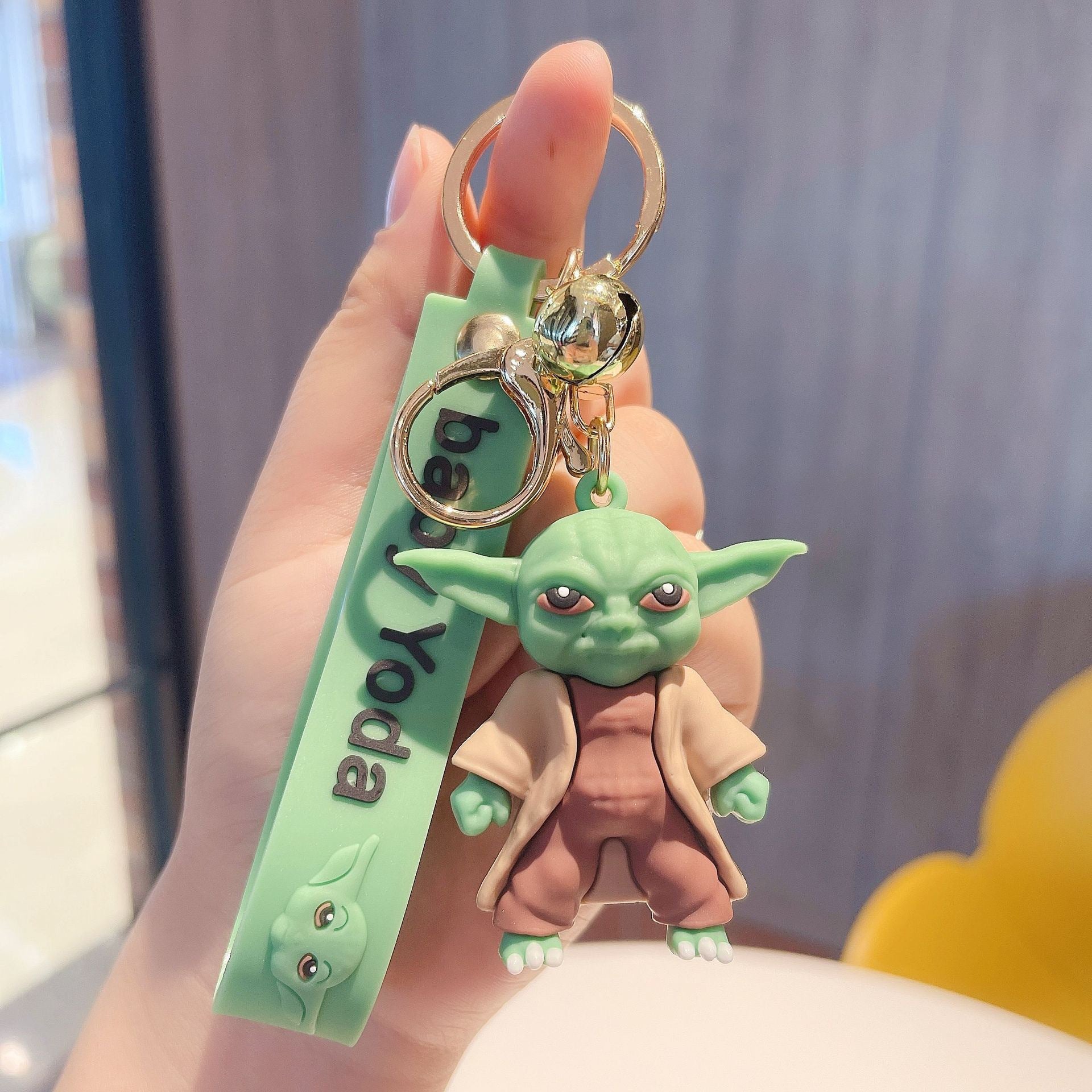 Creative Yoda Keychain Pendant