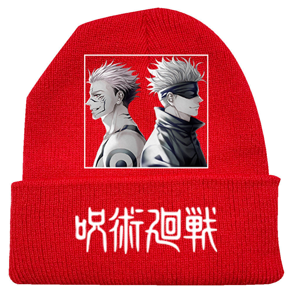 Casual Anime Gojo Warm Beanie