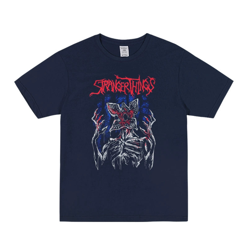 Demogorgon Loose Cotton Short Sleeve T-Shirt
