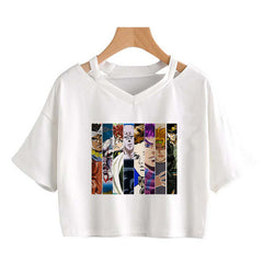 Chic Girls Jojo Printed Crop Top T-shirt