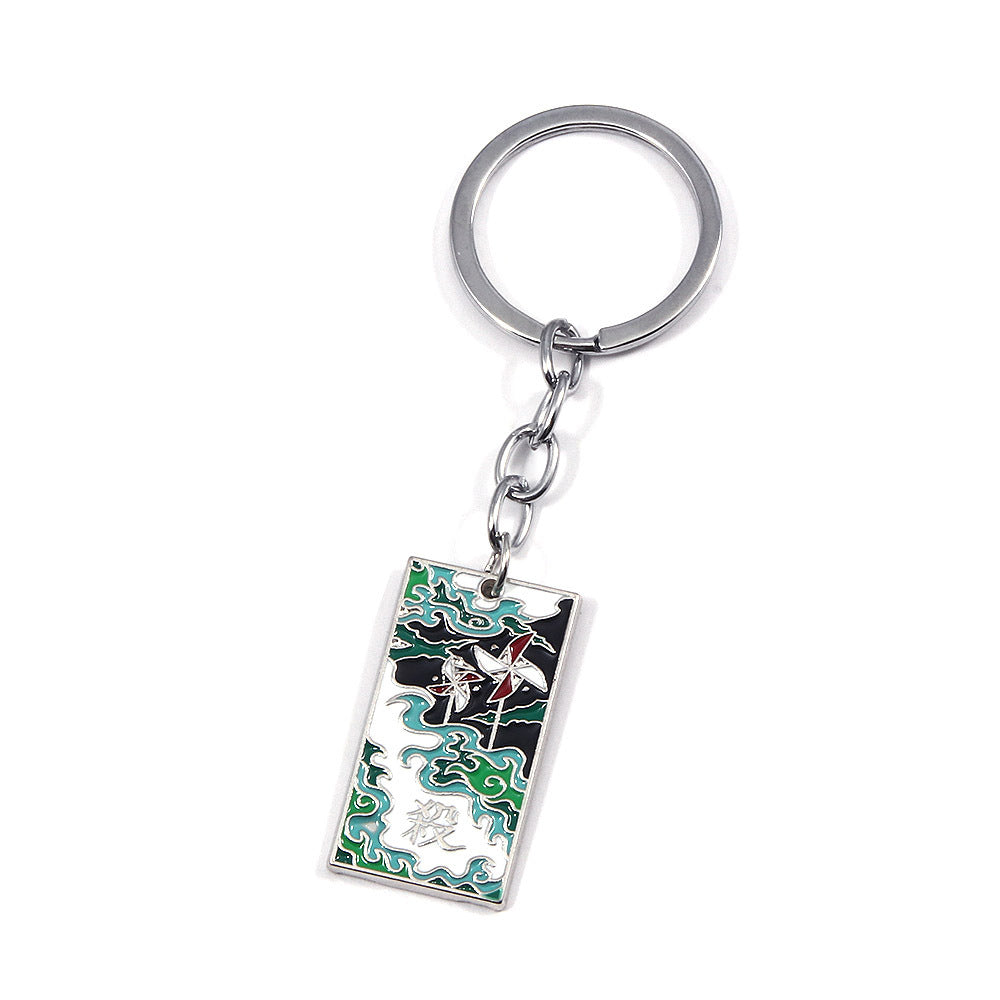 Trendy Anime Tanjiro Keychain Pendant