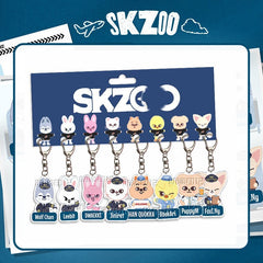 SKZ Cartoon Acrylic Pendant Accessories 8PCS