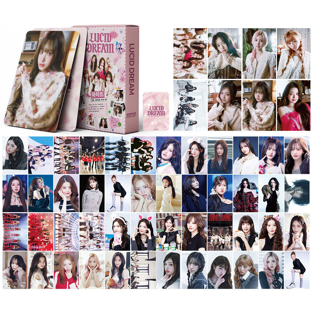 55PCS IVE LUCID DREAM Photocard Collection