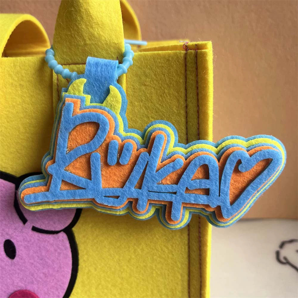 KPOP Signature Non-woven Pendant