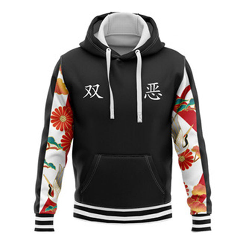 Men's Casual Anime Cosplay Hoodie Jacket