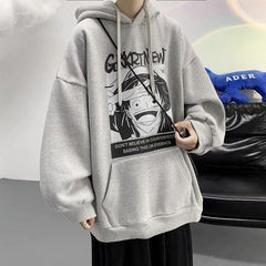 Men's Luffy Sports Loose Hoodie