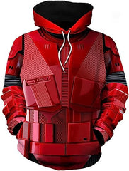 Unisex Mandalorian Ahsoka 3D Print Loose Hoodie